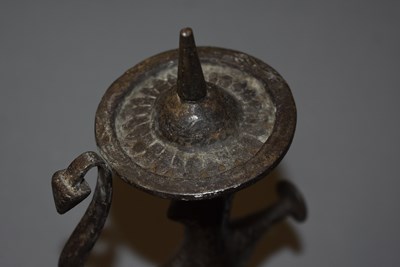 Lot 242 - A LATE 18TH OR EARLY 19TH CENTURY INDIAN TULWAR OR SWORD