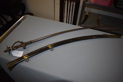 Lot 246 - AN EARLY 20TH CENTURY PRESENTATION INDIAN FRONTIER POLICE TULWAR OR SWORD