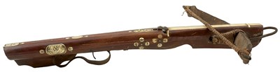 Lot 669 - AN 18TH CENTURY GERMAN CROSSBOW