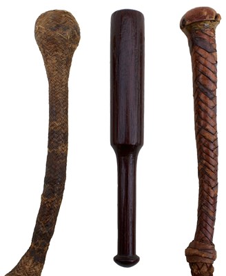 Lot 862 - THREE ANTIQUE PRIESTS OR COSHES