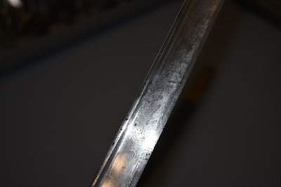 Lot 14 - AN 1827 PATTERN NAVAL OFFICER'S SWORD