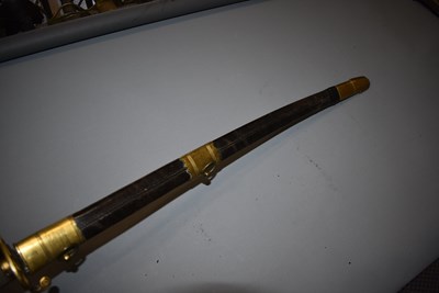 Lot 14 - AN 1827 PATTERN NAVAL OFFICER'S SWORD