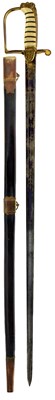 Lot 13 - AN 1805 PATTERN NAVAL OFFICER'S SWORD