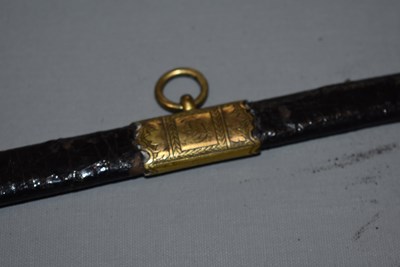 Lot 21 - AN UNUSUAL GEORGIAN NAVAL OFFICER'S SWORD