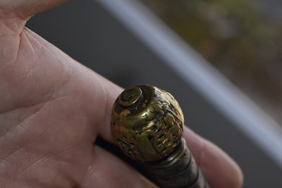 Lot 168 - A SCARCE GEORGIAN PURSER'S SMALL SWORD