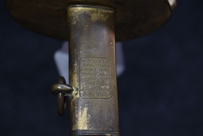 Lot 168 - A SCARCE GEORGIAN PURSER'S SMALL SWORD