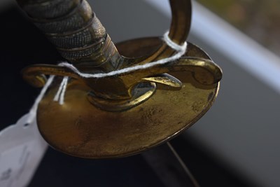 Lot 168 - A SCARCE GEORGIAN PURSER'S SMALL SWORD