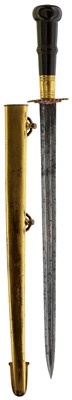 Lot 26 - A GEORGIAN NAVAL OFFICER'S DIRK
