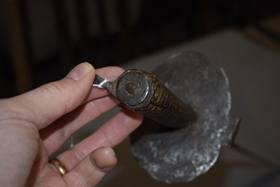 Lot 35 - AN AMERICAN REVOLUTIONARY WAR PERIOD NAVAL CUTLASS