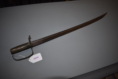 Lot 35 - AN AMERICAN REVOLUTIONARY WAR PERIOD NAVAL CUTLASS