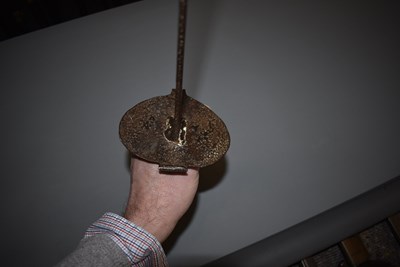 Lot 35 - AN AMERICAN REVOLUTIONARY WAR PERIOD NAVAL CUTLASS