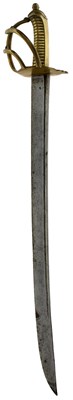 Lot 37 - A SCARCE FRENCH MODEL 1779 SARTINE PATTERN NAVAL CUTLASS