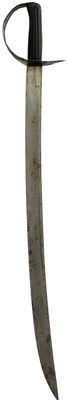 Lot 43 - A LATE 18TH CENTURY NAVAL CUTLASS