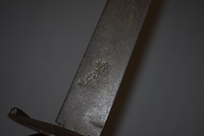 Lot 44 - AN 1804 PATTERN NAVAL FIGURE OF EIGHT CUTLASS
