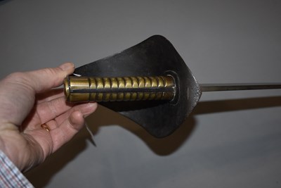 Lot 53 - AN 1858 PATTERN NAVAL CUTLASS