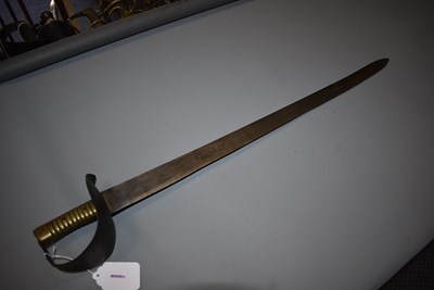 Lot 53 - AN 1858 PATTERN NAVAL CUTLASS