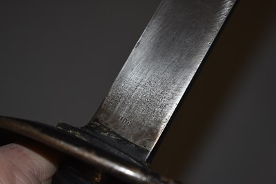 Lot 58 - AN 1889 PATTERN NAVAL CUTLASS