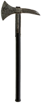 Lot 60 - A FRENCH AN IX OR MODEL 1801 BOARDING AXE