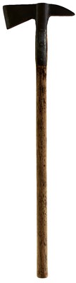 Lot 63 - A LARGE SIZE 19TH CENTURY BOARDING OR RIGGING AXE(?)