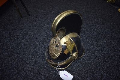 Lot 720 - AN AUSTRIAN MODEL 1905 PRIVATE PURCHASE NCO DRAGOON'S HELMET