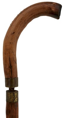 Lot 88 - A VICTORIAN CUSTOMS OFFICER'S RUMMAGE OR SWORD STICK BY ROBERT MOLE OF BIRMINGHAM