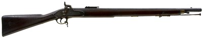 Lot 76 - A .758 CALIBRE PATTERN 1842 PERCUSSION SEA SERVICE RIFLED MUSKET