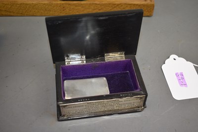Lot 706 - OF TRAFALGAR AND HORATIO NELSON INTEREST: THE HORATIA NELSON-WARD NELSON GUINEA AND CASKET