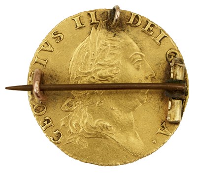 Lot 706 - OF TRAFALGAR AND HORATIO NELSON INTEREST: THE HORATIA NELSON-WARD NELSON GUINEA AND CASKET