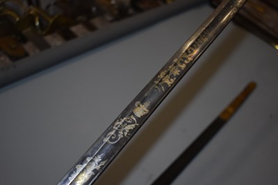 Lot 129 - A 1796 PATTERN INFANTRY OFFICER'S SWORD