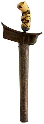Lot 224 - A 19TH CENTURY MALAYAN KRIS