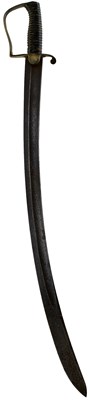 Lot 197 - A VICTORIAN FOOT OR MOUNTAIN ARTILLERY SWORD