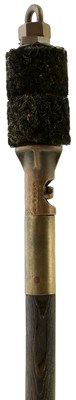Lot 110 - A FALKLANDS WAR PERIOD BORE BRUSH FOR A 75MM GUN