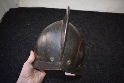Lot 392 - A 16TH CENTURY GERMAN MUNICH TOWN GUARD MORION OR HELMET