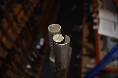 Lot 544 - A RARE .700 CALIBRE FRENCH FLINTLOCK MODEL 1728 INFANTRY MUSKET AND BAYONET