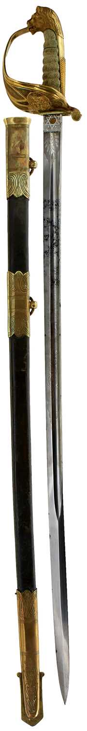 Lot 176 - A NAVAL RESERVE OFFICER'S SWORD
