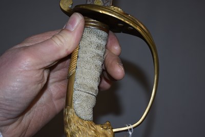 Lot 176 - A NAVAL RESERVE OFFICER'S SWORD