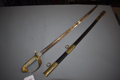 Lot 176 - A NAVAL RESERVE OFFICER'S SWORD