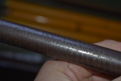 Lot 530 - A RARE CASED PAIR OF LACQUERED AIR CANES BY REILLY