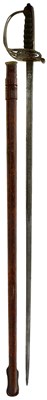 Lot 172 - AN IRISH GUARDS OFFICER'S SWORD
