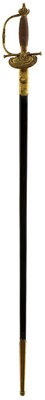 Lot 181 - A VICTORIAN COURT SWORD