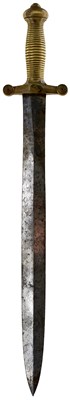 Lot 182 - A CRIMEAN WAR PERIOD RUSSIAN SIDEARM