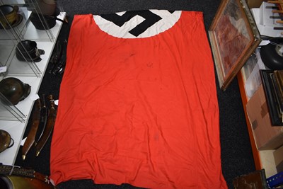 Lot 467 - A LARGE WORLD WAR II THIRD REICH BANNER