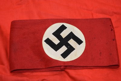 Lot 467 - A LARGE WORLD WAR II THIRD REICH BANNER