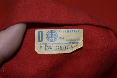 Lot 467 - A LARGE WORLD WAR II THIRD REICH BANNER