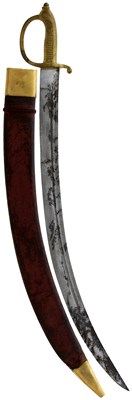 Lot 190 - A 19TH CENTURY FRENCH INFLUENCED SABRE OR SWORD