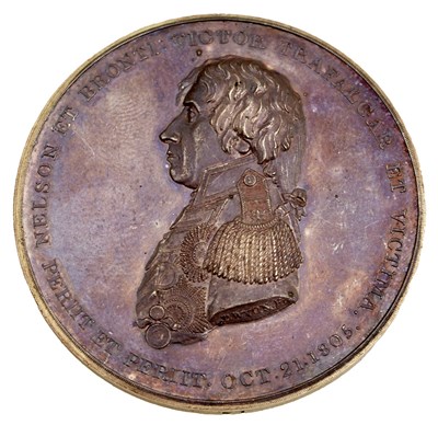 Lot 109 - DR TURTON'S TRAFALGAR MEDAL