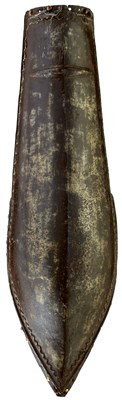 Lot 78 - A NEAR PAIR OF LATE 18TH CENTURY INDIAN BAZU BAND OR ARM DEFENCES