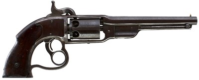 Lot 522 - A .36 CALIBRE PERCUSSION SAVAGE NAVY REVOLVER