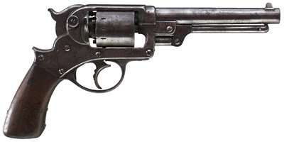 Lot 518 - A .44 CALIBRE SIX-SHOT PERCUSSION STARR ARMS MODEL 1858 ARMY REVOLVER