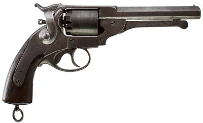Lot 521 - A 54-BORE FIVE-SHOT PERCUSSION KERR REVOLVER
